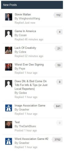 Support TDB Posts